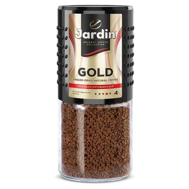 

Кофе JARDIN Gold сублимированный 95гр, 1643-12