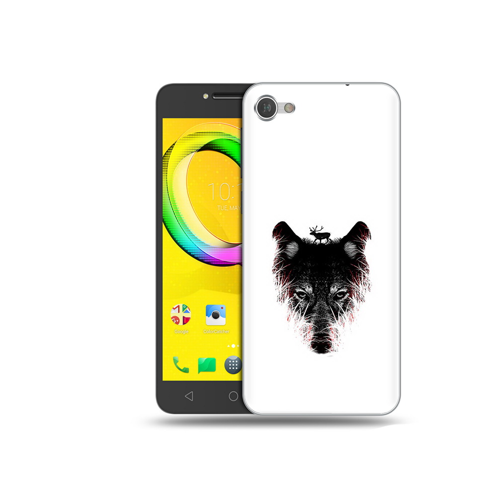 

Чехол MyPads Tocco для Alcatel A5 волк в траве (PT67387.664.267), Прозрачный, Tocco