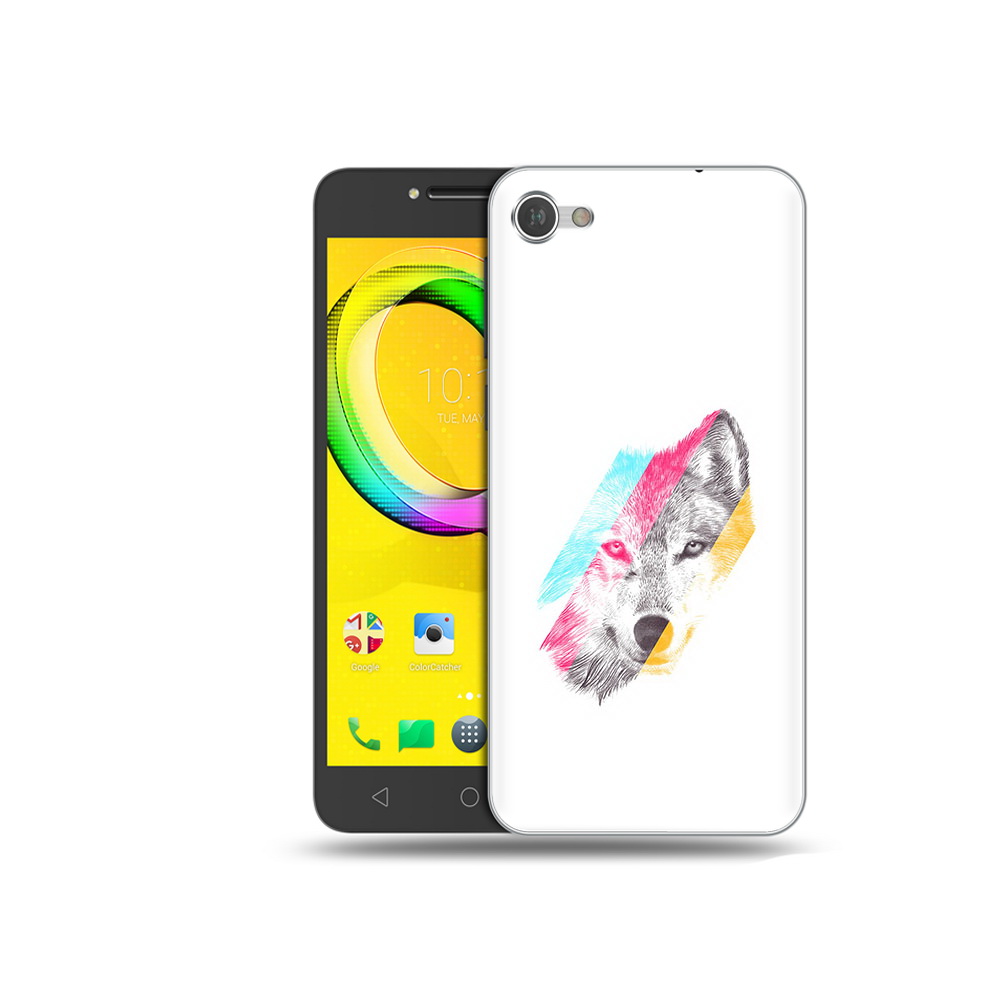

Чехол MyPads Tocco для Alcatel A5 волк градиент (PT67387.664.268), Прозрачный, Tocco