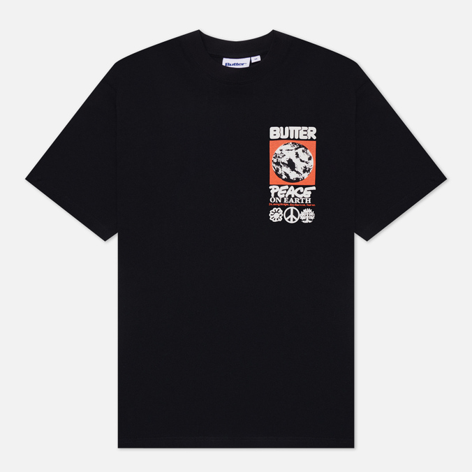 

Мужская футболка Butter Goods Peace On Earth чёрный, Размер S, Черный, Peace On Earth