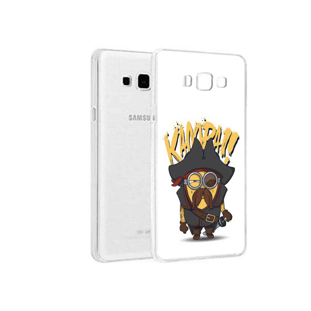 

Чехол MyPads Tocco для Samsung Galaxy A3 (2015) миньон пират, Прозрачный, Tocco