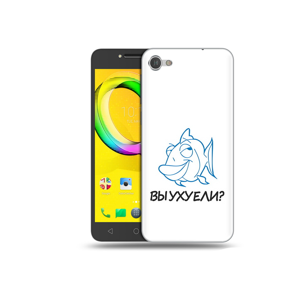 

Чехол MyPads Tocco для Alcatel A5 вы ухуели (PT67387.664.282), Прозрачный, Tocco