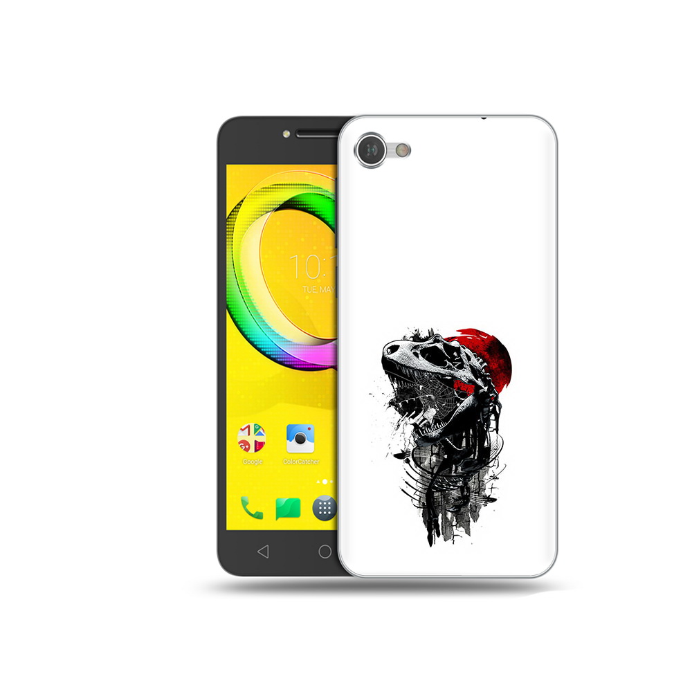 

Чехол MyPads Tocco для Alcatel A5 вымерший динозавр (PT67387.664.284), Прозрачный, Tocco