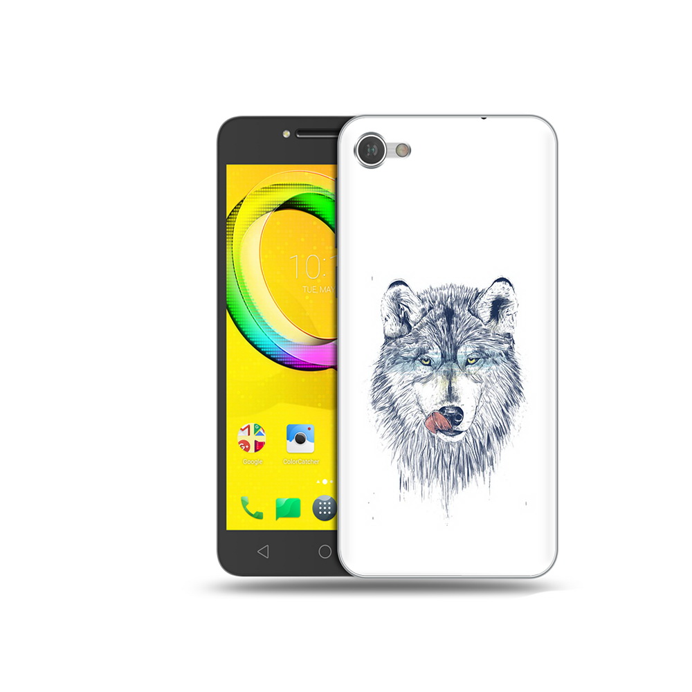 

Чехол MyPads Tocco для Alcatel A5 голодгый волк (PT67387.664.292), Прозрачный, Tocco