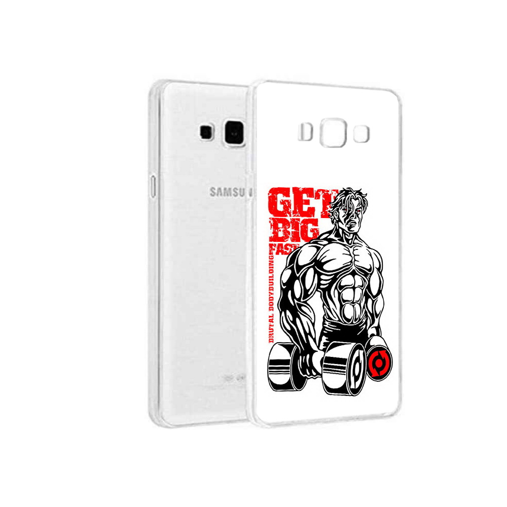 

Чехол MyPads Tocco для Samsung Galaxy A3 (2015) накаченное тело, Прозрачный, Tocco