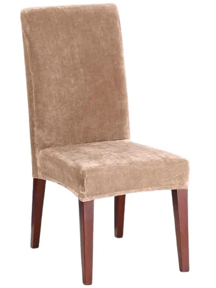 

Чехол на стул Виктория хоум декор Бруклин бежевый, Brooklyn chair cover