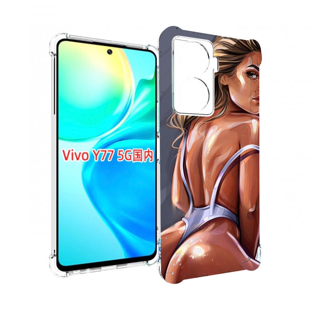 

Чехол MyPads craigos-art для Vivo Y77 5G, Прозрачный, Tocco
