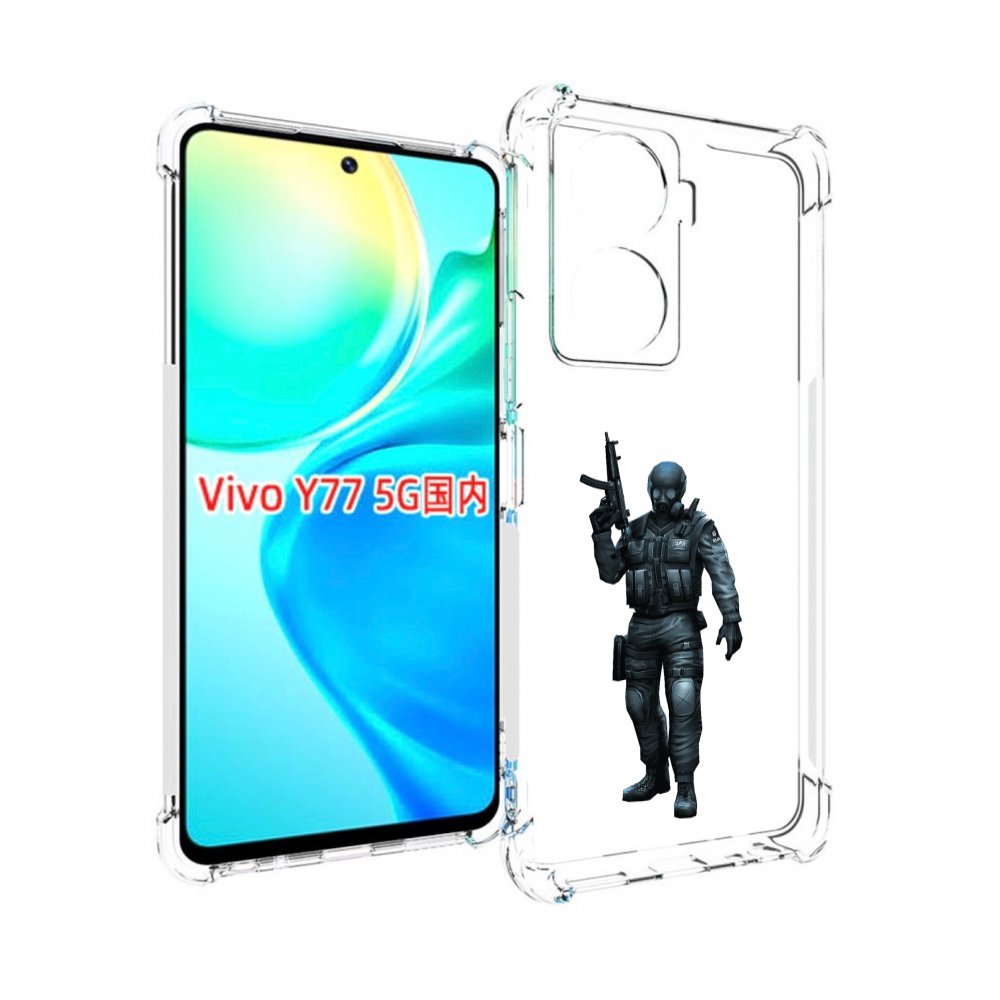 

Чехол MyPads crossfire для Vivo Y77 5G, Прозрачный, Tocco