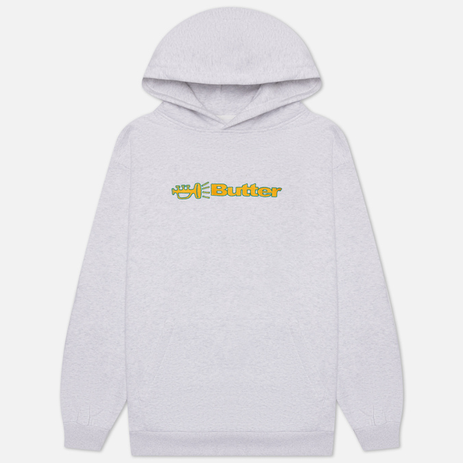 

Мужская толстовка Butter Goods Horn Logo Hoodie серый, Размер XXL, Horn Logo Hoodie