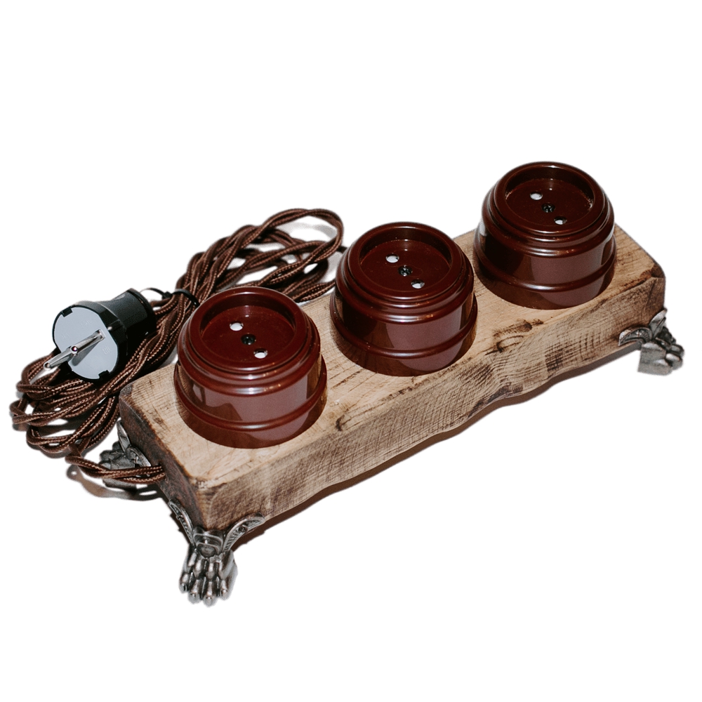 

Удлинитель электрический PowerStrip-vintage, 3м, PowerStrip-vintage