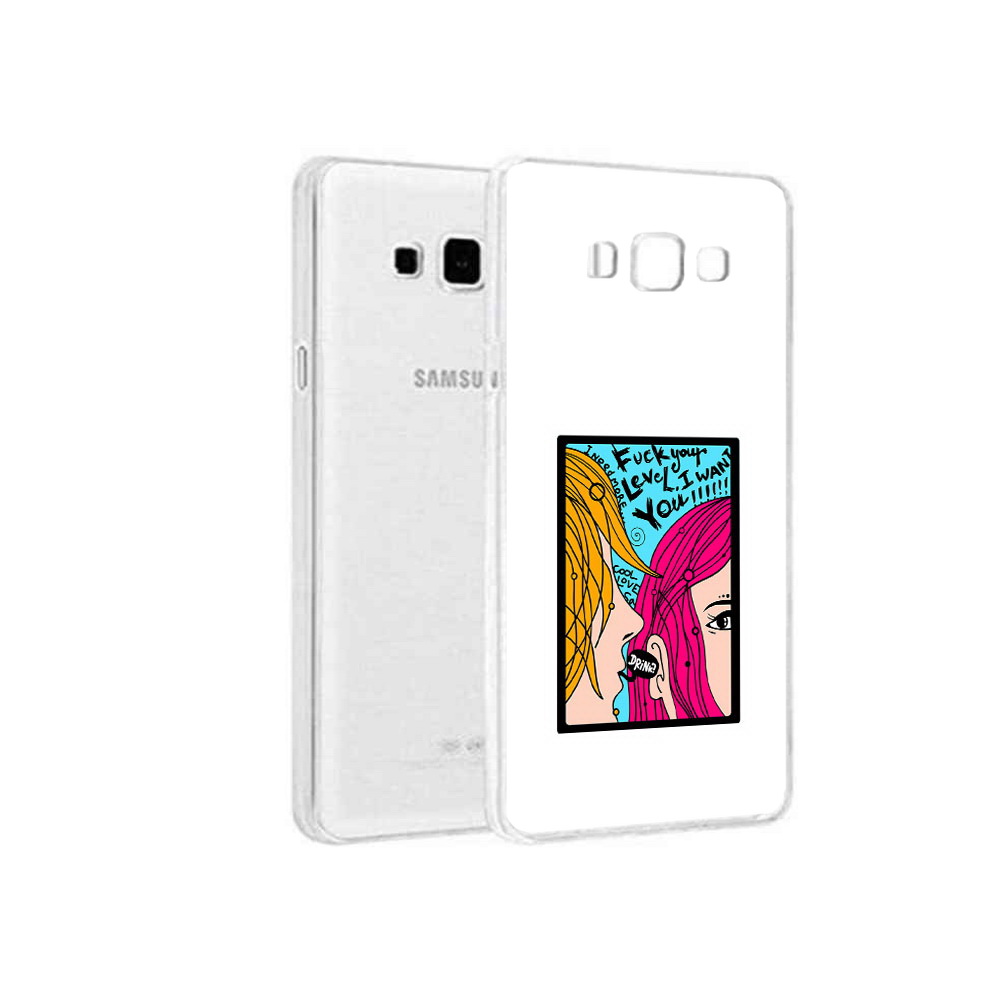 

Чехол MyPads Tocco для Samsung Galaxy A3 (2015) Выпьем, Прозрачный, Tocco