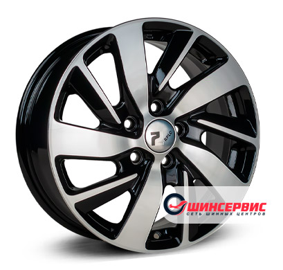 

Диски RPLC-Wheels Mi166 R16x6.5J 5x114.3 ET46 ЦО67.1, Черный;серебристый, Mi166