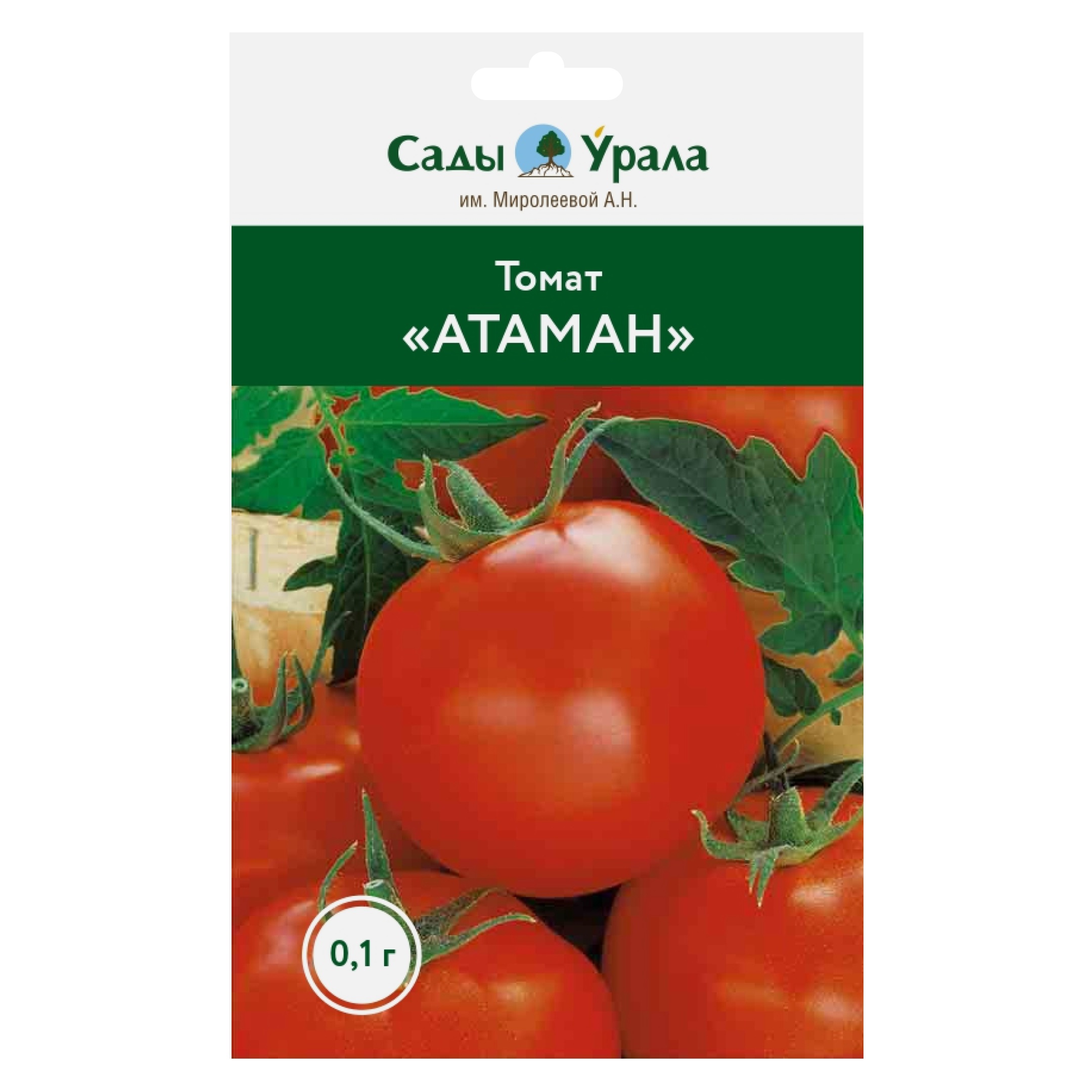 

Семена овощей Томат «Атаман», Сады Урала, 0,1 г, Томат «Атаман»