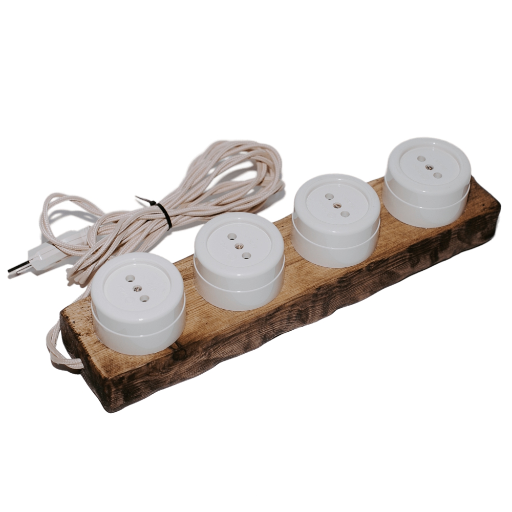 

Удлинитель электрический PowerStrip-retro, 3м, PowerStrip-retro