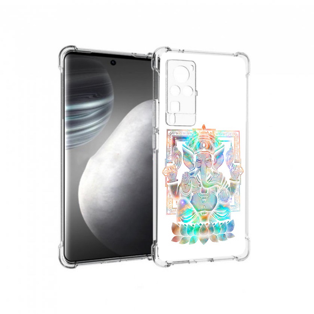 

Чехол MyPads Tocco для Vivo X60 pro умный слон (PT226972.385.654), Прозрачный, Tocco