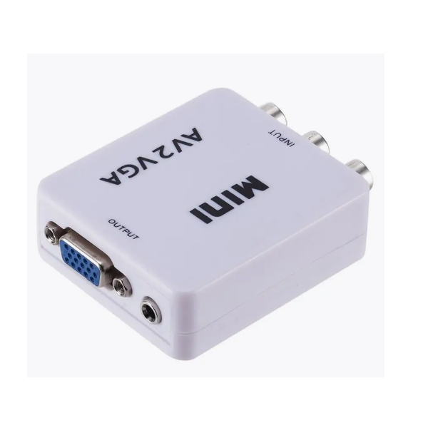 

Конвертер VGA - RCA AV2VGA Black, Черный, AV2VGA