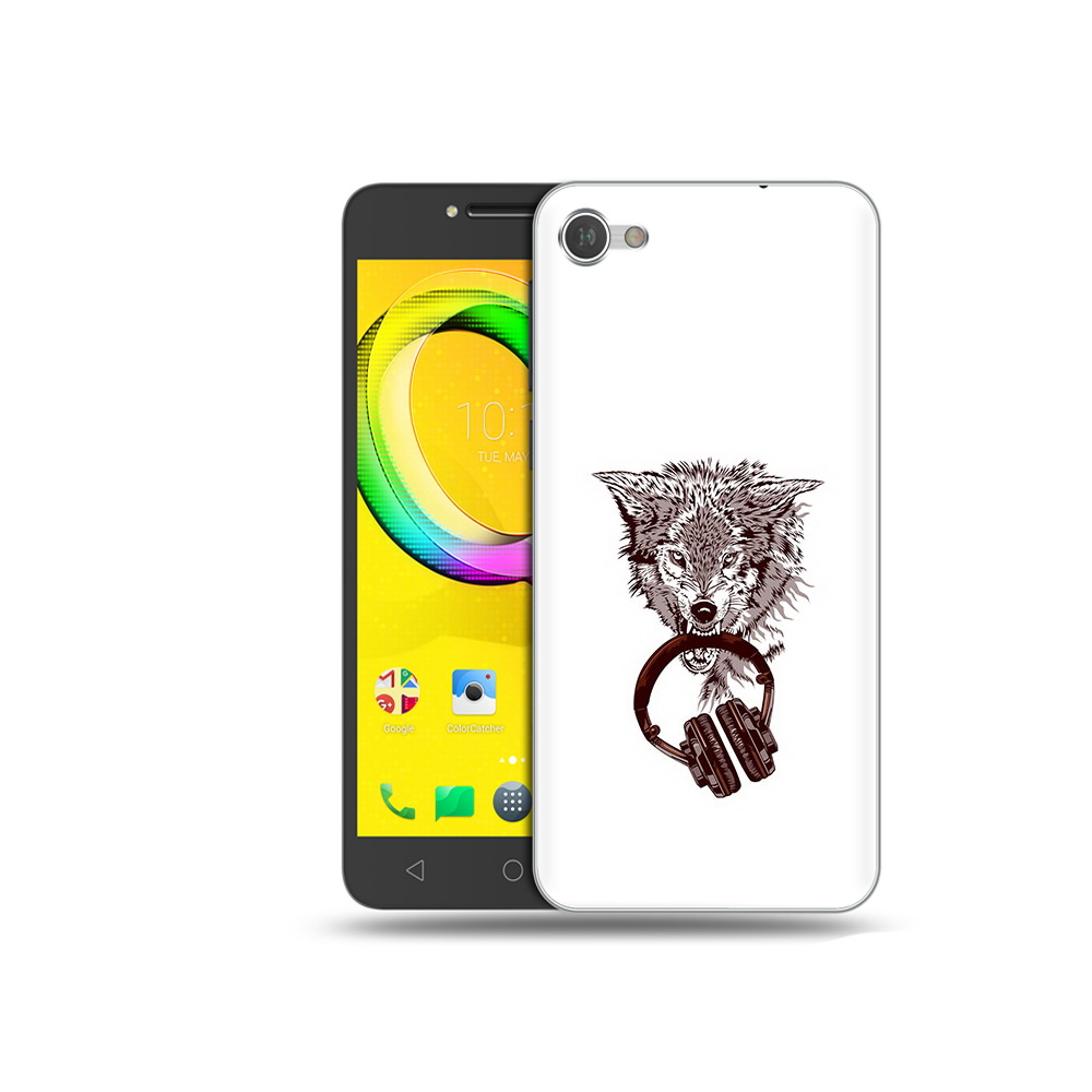 

Чехол MyPads Tocco для Alcatel A5 дикий волк (PT67387.664.325), Прозрачный, Tocco