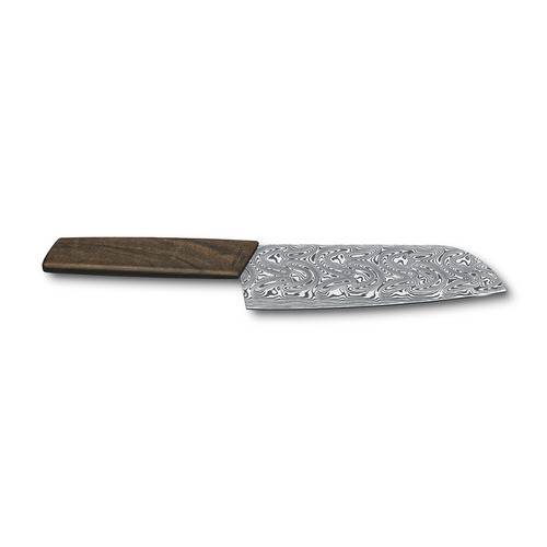 фото Нож кухонный victorinox swiss modern santoku damast (6.9050.17j20) 170мм