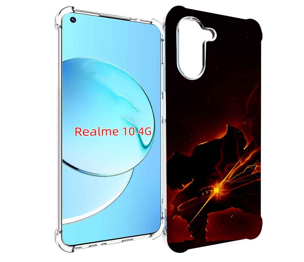 

Чехол MyPads demon-slayer-зеницу для Realme 10, Прозрачный, Tocco