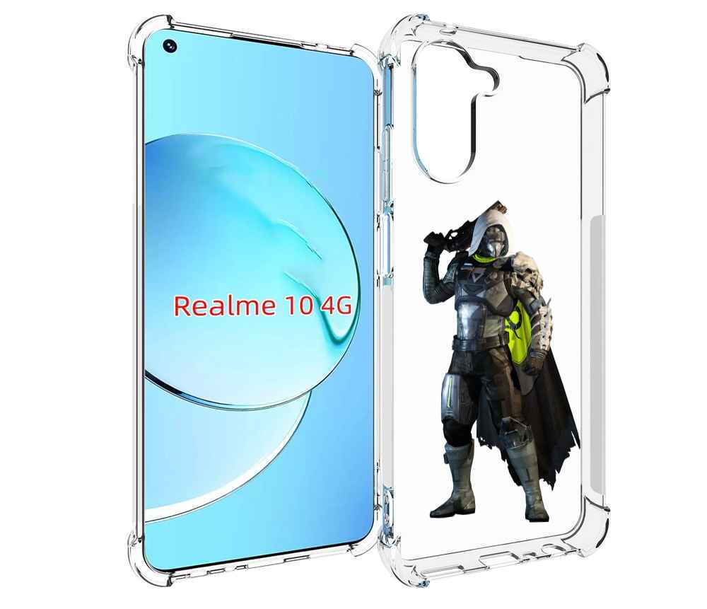 

Чехол MyPads destiny-2-hunter для Realme 10, Прозрачный, Tocco