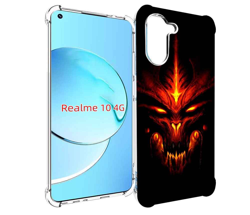 

Чехол Mypads Diablo 3 Для Realme 10, Прозрачный, Tocco