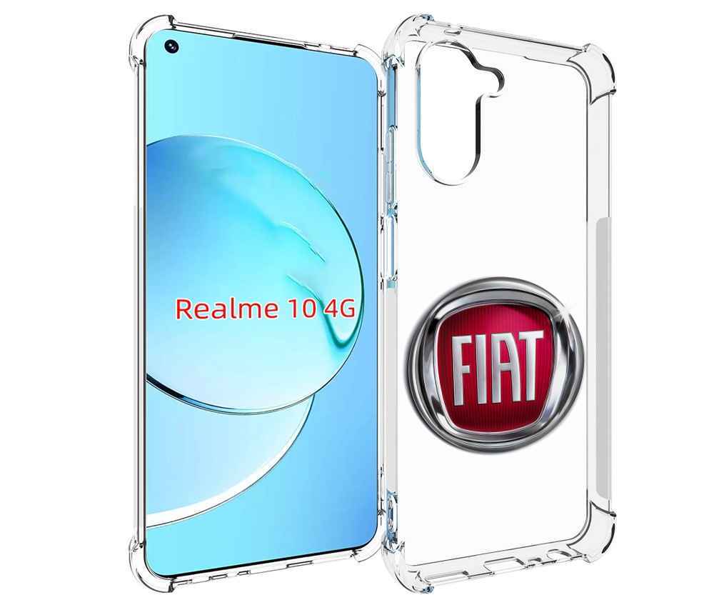 

Чехол Mypads Fiat Мужской Для Realme 10, Прозрачный, Tocco