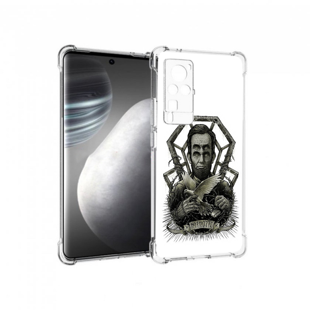 

Чехол MyPads Tocco для Vivo X60 pro франклин абстракция (PT226972.385.662), Прозрачный, Tocco