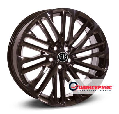 

Диски Replica FR LX491 R20x8.0J 5x114.3 ET30 ЦО60.1, Черный, LX491