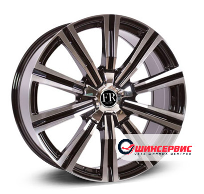 

Диски Replica FR TY1011 R20x8.5J 5x150 ET60 ЦО110.2, Черный;серебристый, TY1011