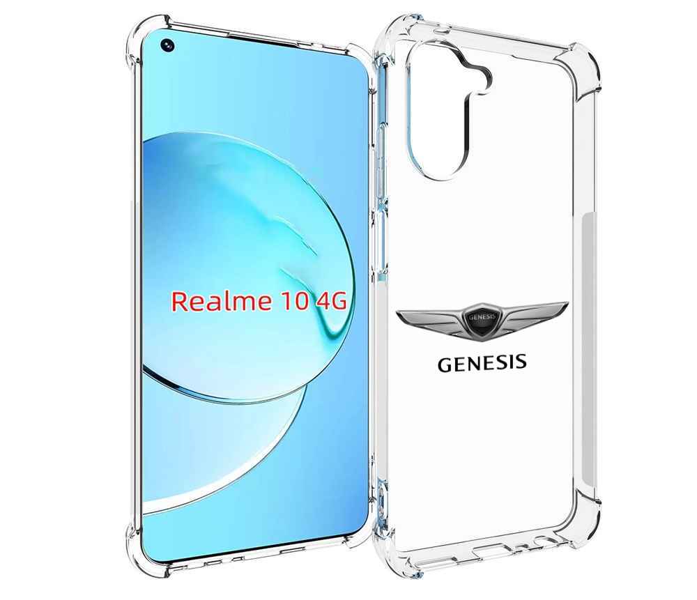 

Чехол Mypads Genesis-3 Мужской Для Realme 10, Прозрачный, Tocco