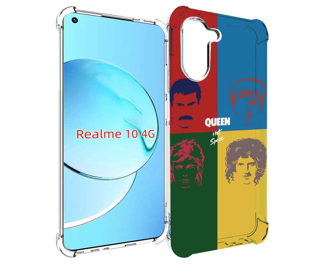 

Чехол MyPads hot space queen альбом для Realme 10, Прозрачный, Tocco