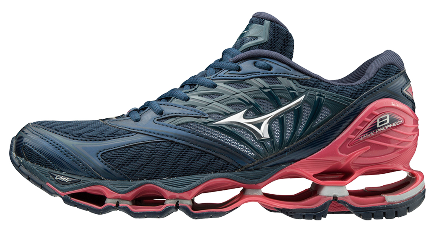 Кроссовки женские Mizuno WAVE PROPHECY 8 синие 5.5 UK