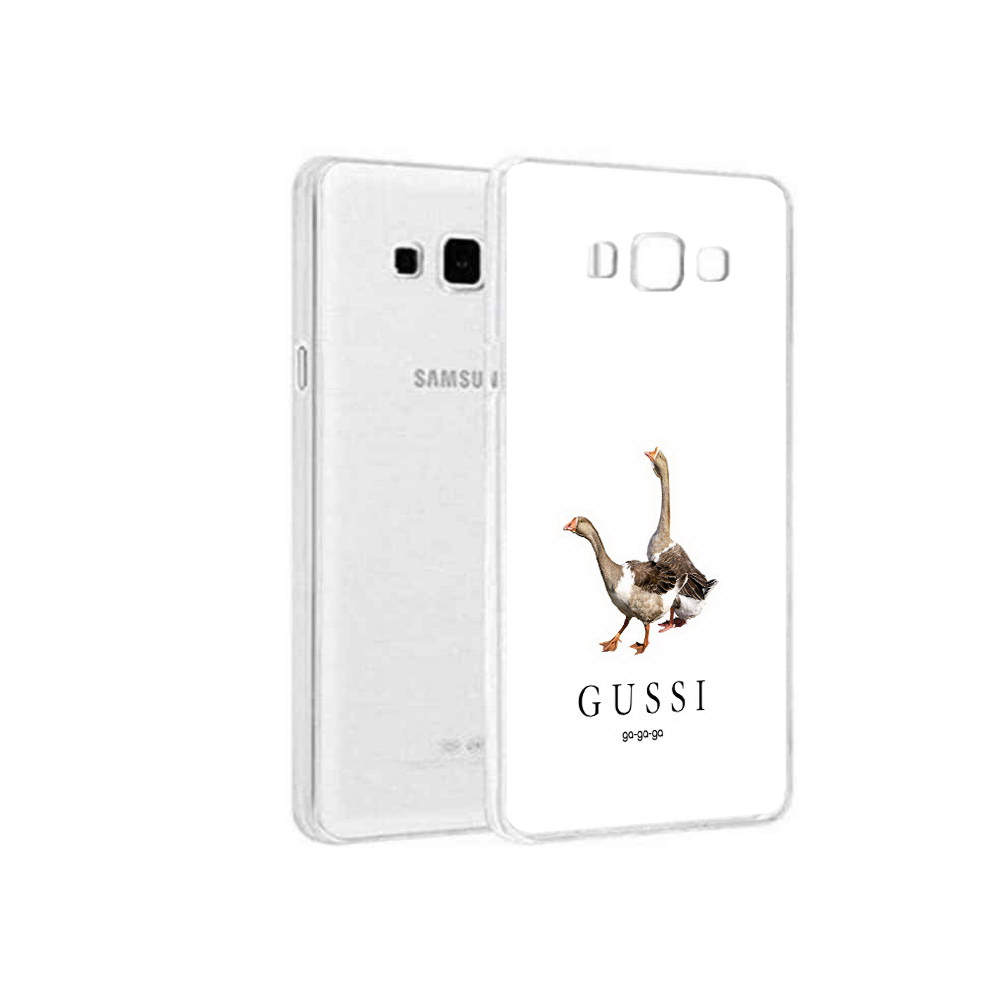 

Чехол MyPads Tocco для Samsung Galaxy A3 (2015) Гусси бренд, Прозрачный, Tocco