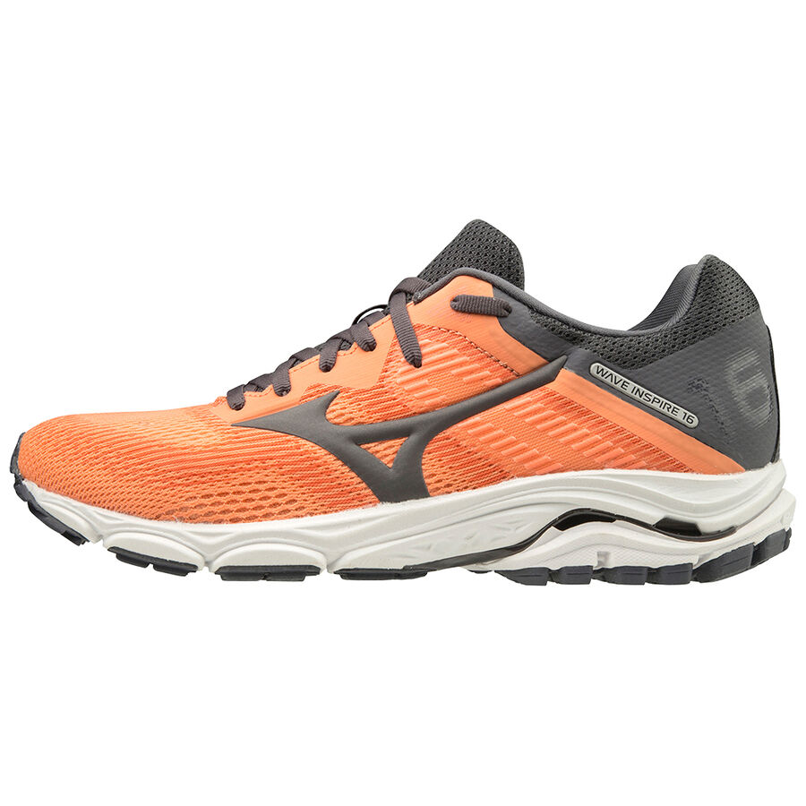 Кроссовки женские Mizuno WAVE INSPIRE 16 оранжевые 45 UK 13291₽