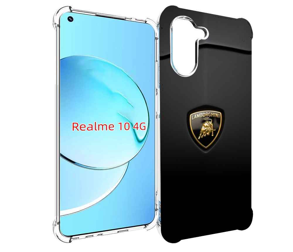 

Чехол Mypads Lamborghini 3 Для Realme 10, Прозрачный, Tocco