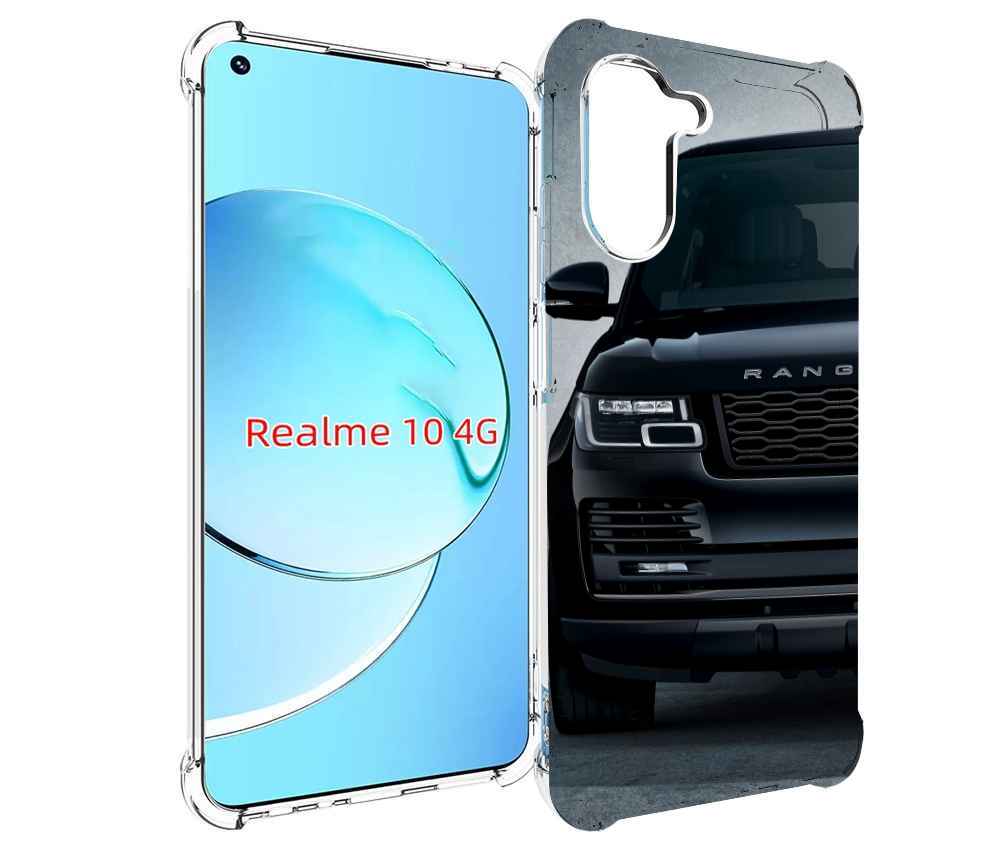 

Чехол Mypads Land Rover 1 Мужской Для Realme 10, Прозрачный, Tocco