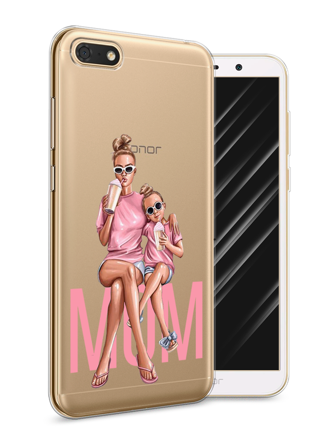 

Чехол Awog на Huawei Y5 2018 "Светлый мрамор", Серый, 65950-3