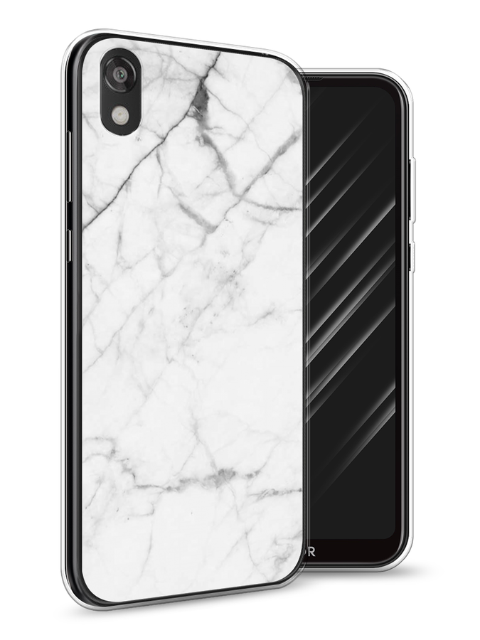 

Чехол Awog на Huawei Y5 2019 "Светлый мрамор", Серый, 69050-3