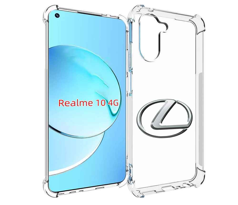 

Чехол Mypads Lexus 5 Мужской Для Realme 10, Прозрачный, Tocco