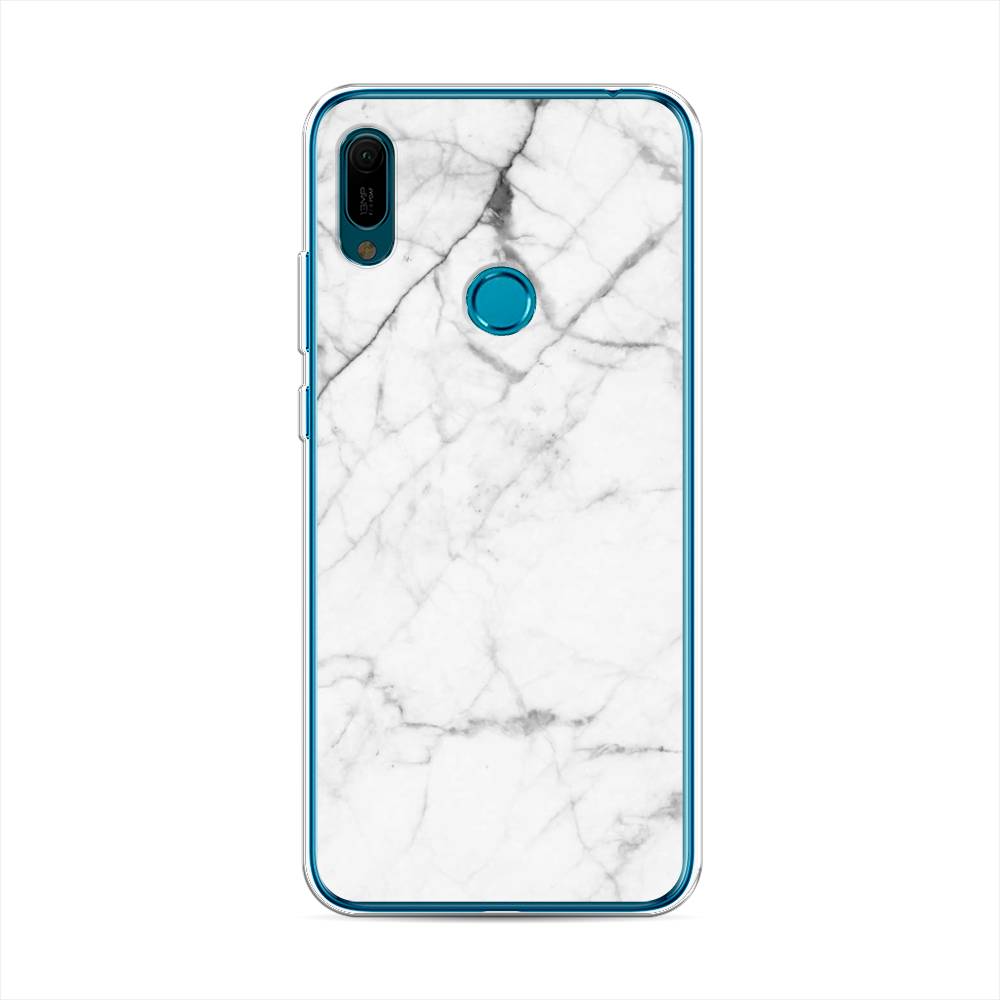 

Чехол Awog на Huawei Y6 2019 "Светлый мрамор", Серый, 68650-3