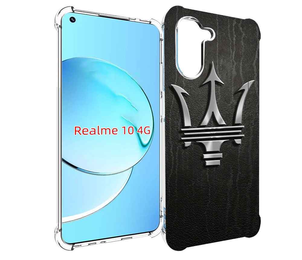 

Чехол Mypads Maserati 3 Мужской Для Realme 10, Прозрачный, Tocco
