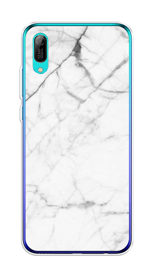

Чехол Awog на Huawei Y6 Pro (Prime) 2019 "Светлый мрамор", Серый, 68150-3