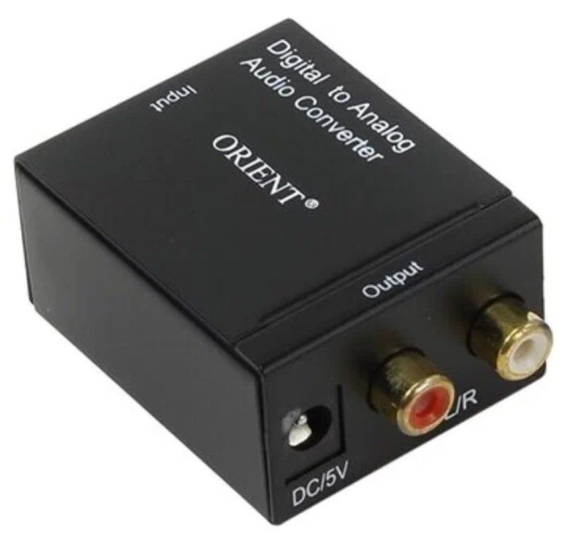 Цифро-аналоговый преобразователь Orient DAC0202N (Black)