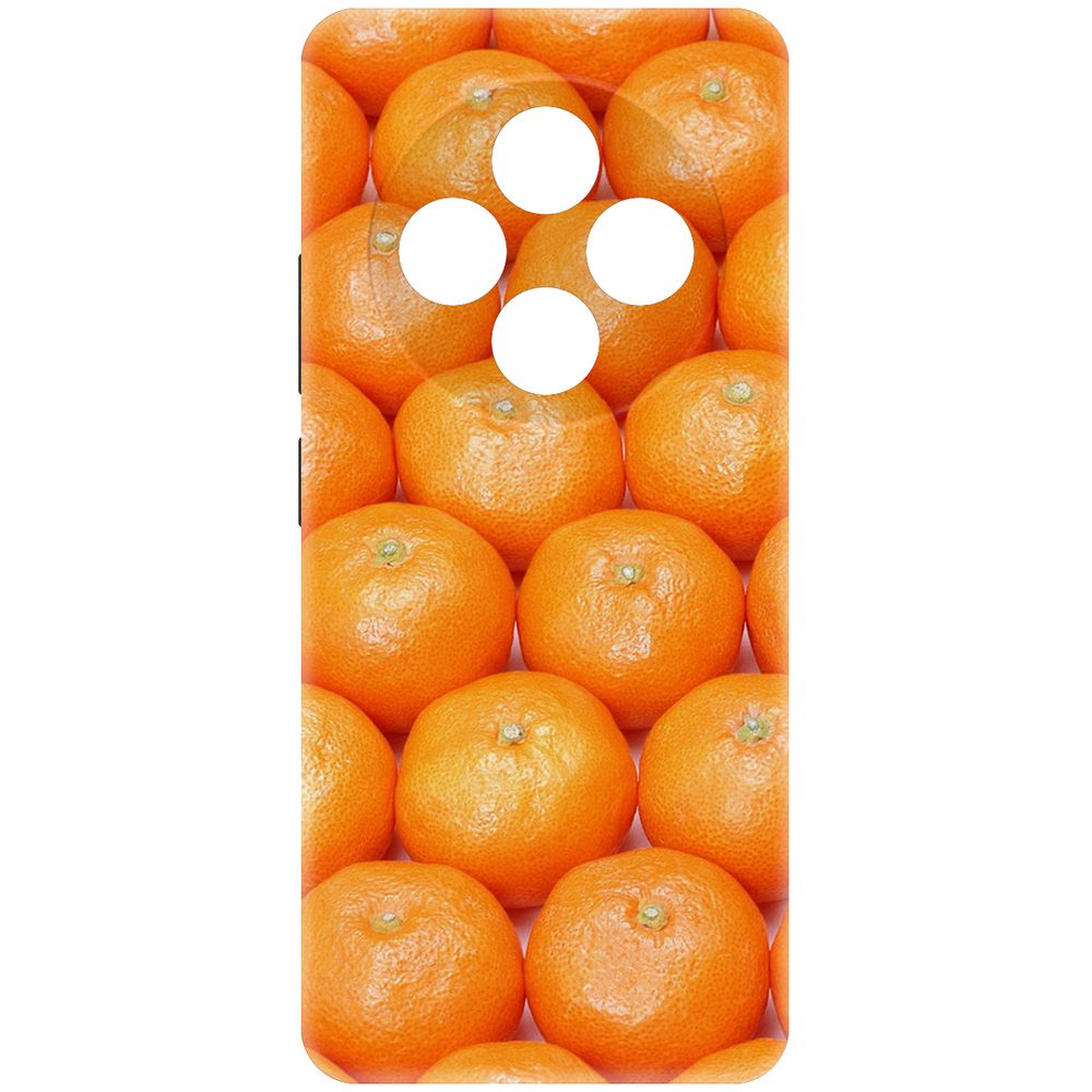 

Чехол-накладка Krutoff Soft Case Мандаринки для Xiaomi Redmi 14C/Poco C75 черный