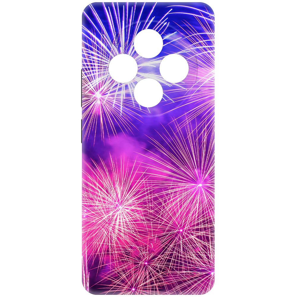 

Чехол-накладка Krutoff Soft Case Салют для Xiaomi Redmi 14C/Poco C75 черный