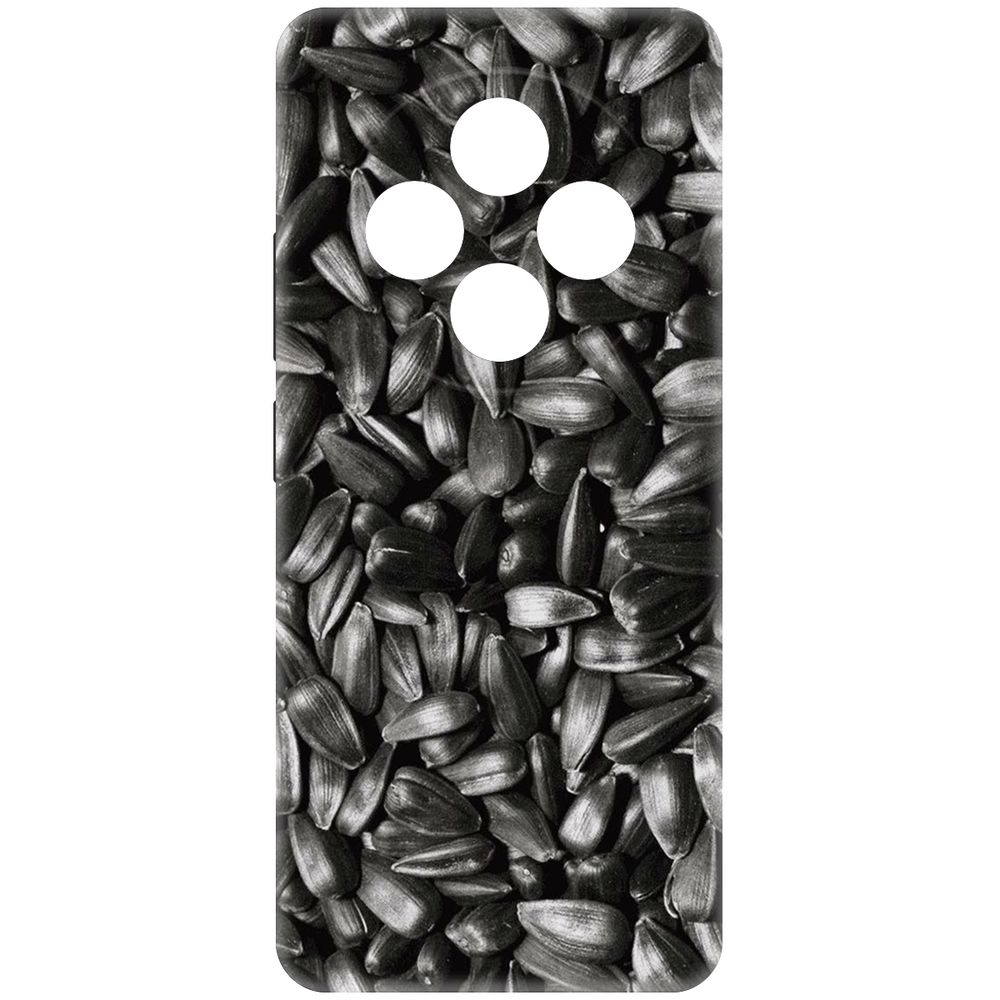 

Чехол-накладка Krutoff Soft Case Семечки для Xiaomi Redmi 14C/Poco C75 черный