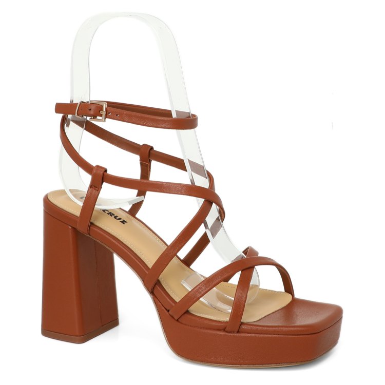 

Босоножки женские Lola Cruz 165P14BK коричневые 37 EU, Коричневый, 165P14BK
