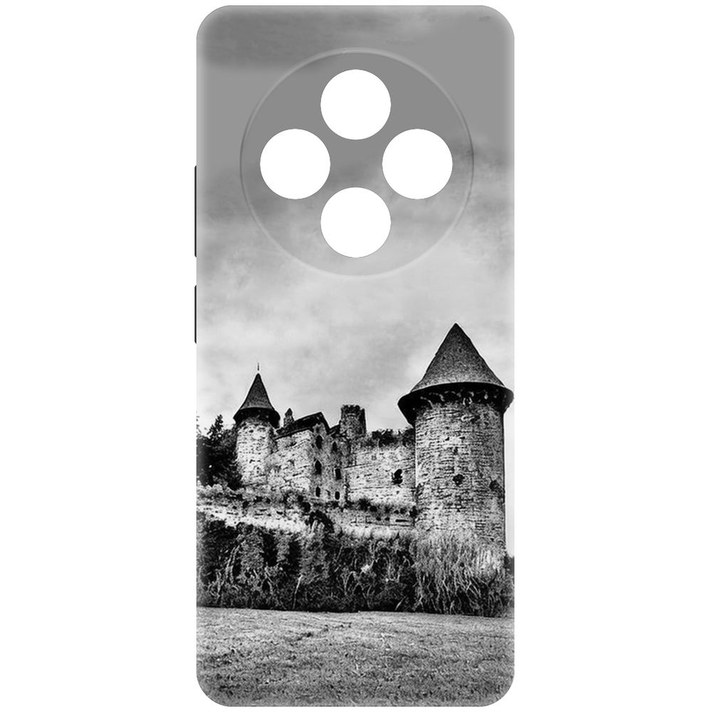 

Чехол-накладка Krutoff Soft Case Старый замок для Xiaomi Redmi 14C/Poco C75 черный