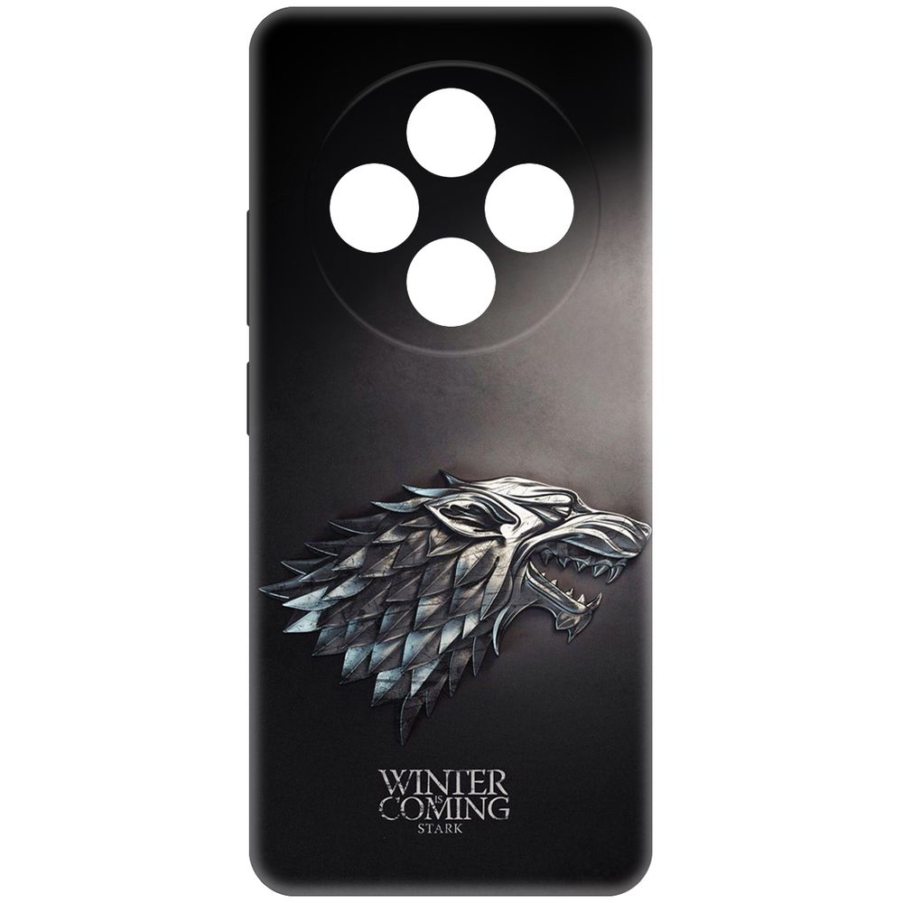 

Чехол-накладка Krutoff Soft Case Игра Престолов. Зима Близко для Xiaomi Redmi 14C черный
