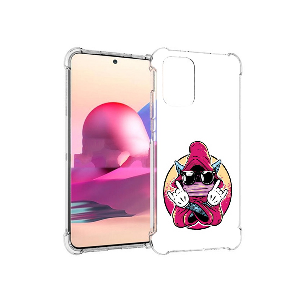 

Чехол MyPads Tocco для Xiaomi Redmi Note 10S йоу (PT158704.257.382), Прозрачный, Tocco